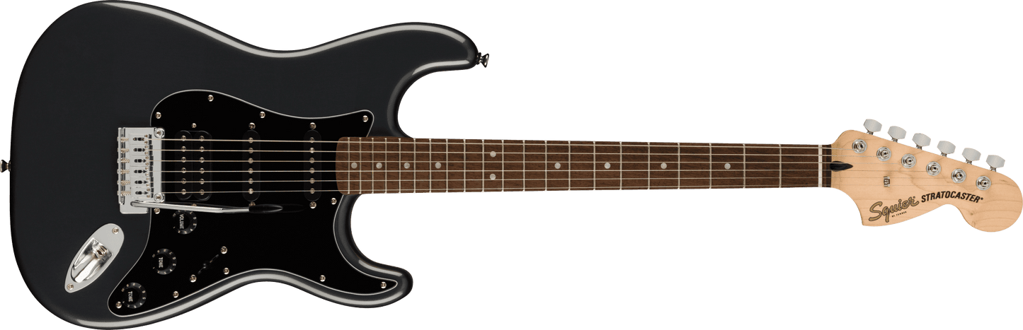 Squier Affinity Stratocaster Charcoal Frost Metallic Pack