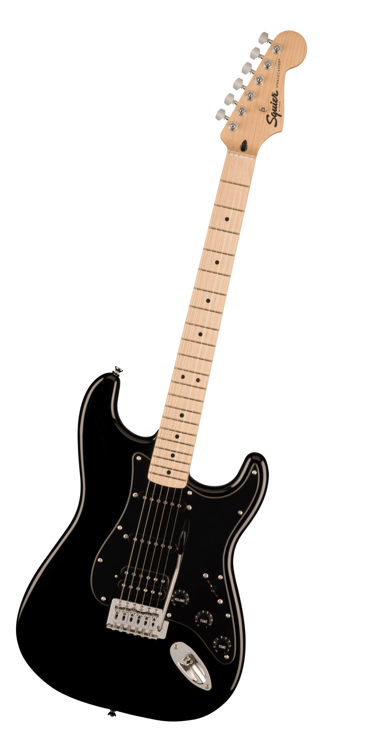 Squier Sonic Stratocaster HSS, Black