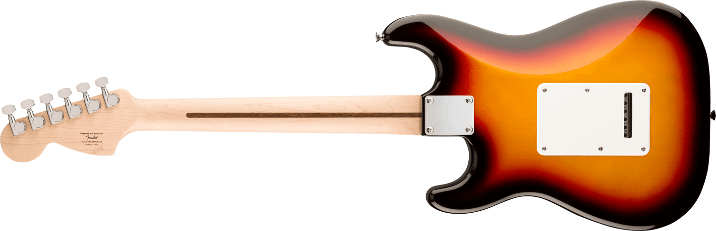 Squier Affinity Series Stratocaster Junior HSS, 3-Color Sunburst
