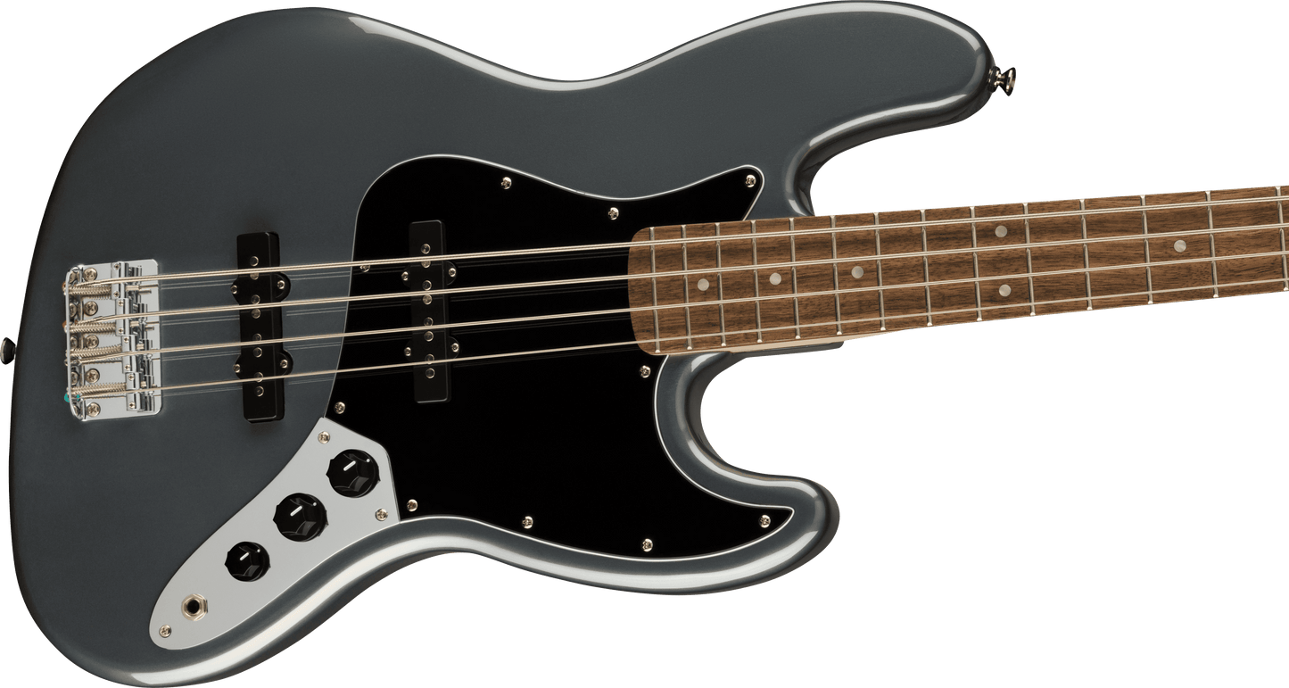 Squier Affinity Series Jazz Bass Charcoal Frost Metallic