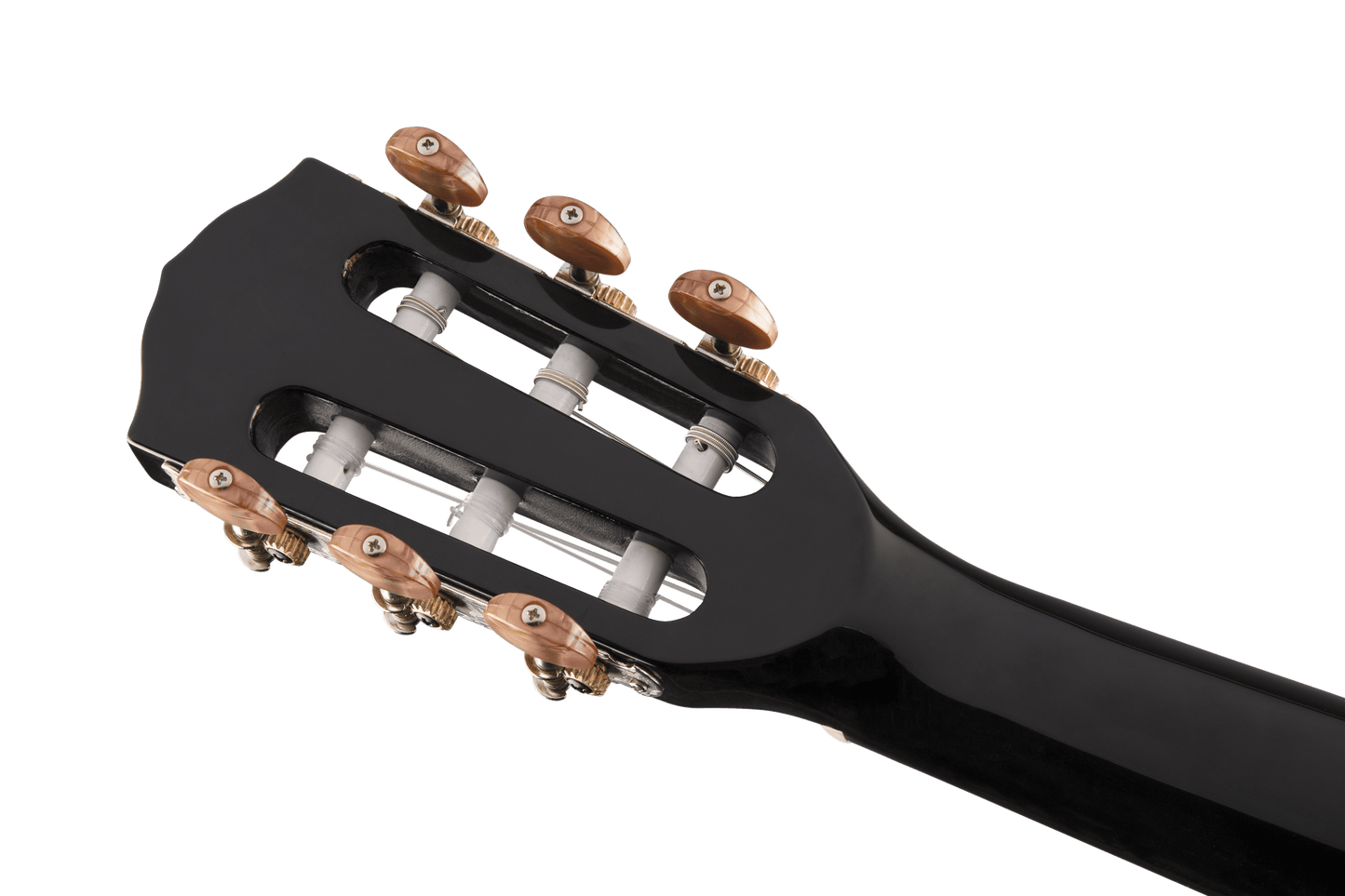 Fender CN-140SCE Nylon Thinline, Black w/Case