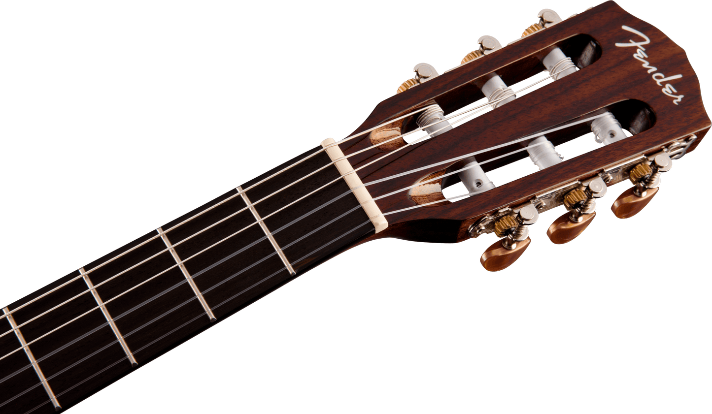 Fender CN-140SCE Nylon Thinline, Natural w/Case