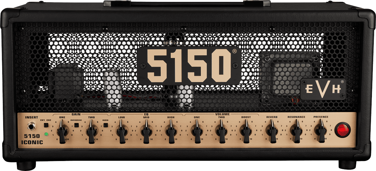 EVH 5150 Iconic Series 15W EL34 Head, Black
