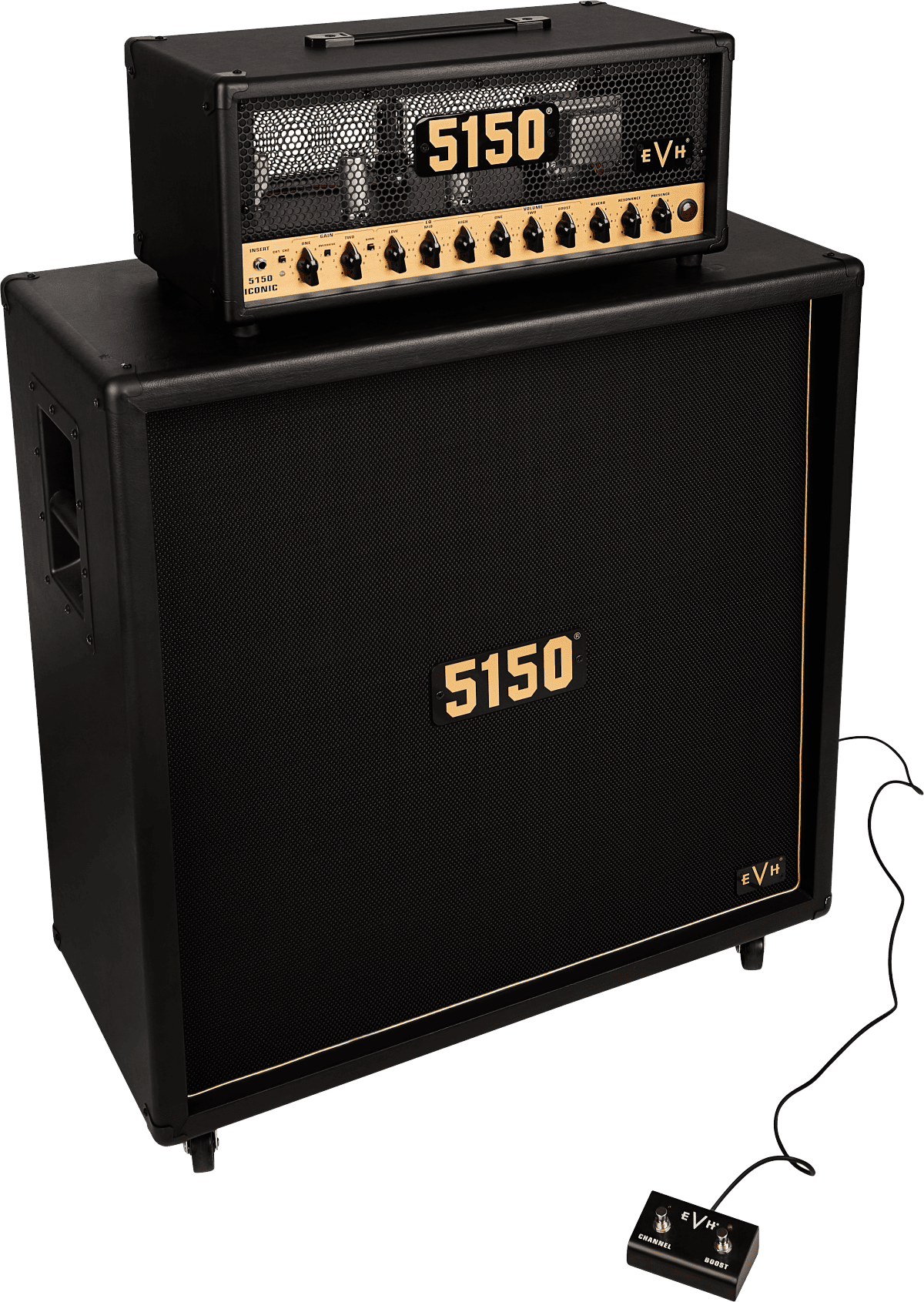 EVH 5150 Iconic Series 15W EL34 Head, Black