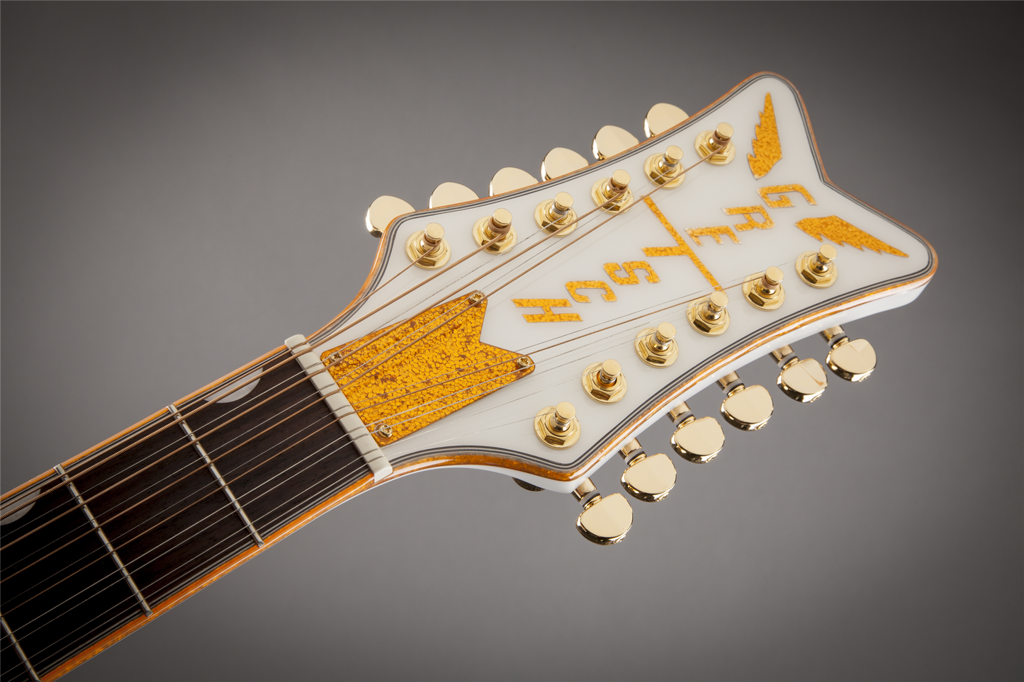 Gretsch G5022CWFE-12 Rancher Falcon Jumbo, White