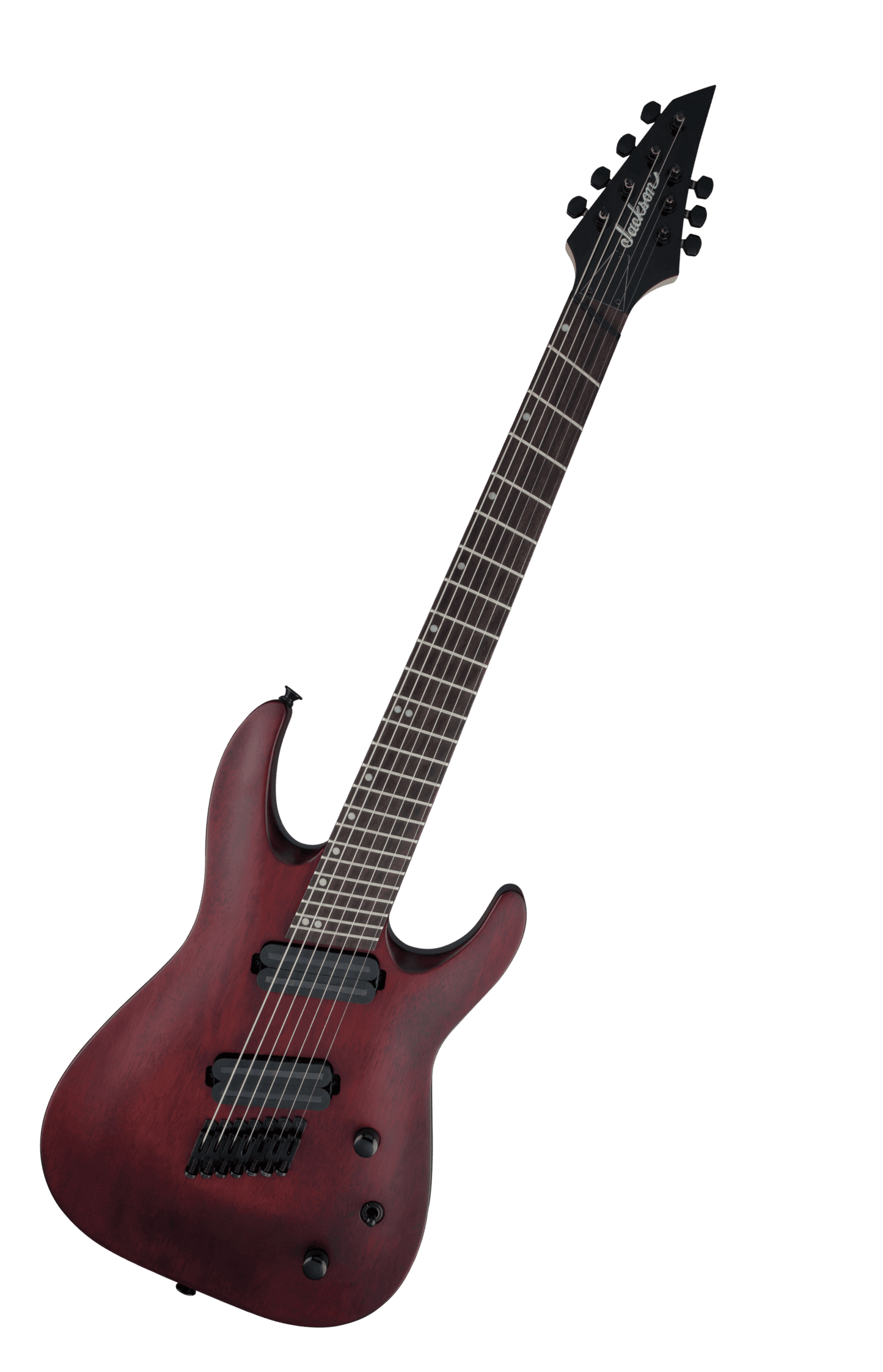 Jackson X Series Dinky Arch Top DKAF7 MS, Multi-Scale, Stained Mahogany