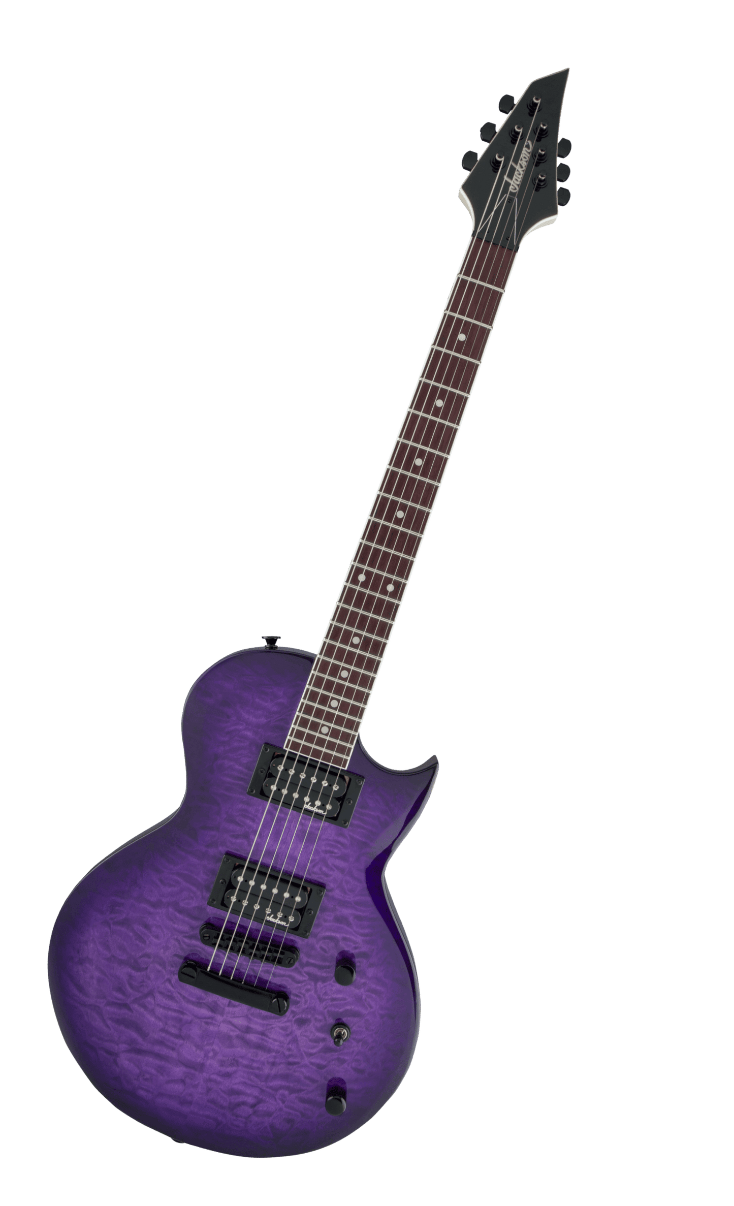 Jackson Series Monarkh SC JS22Q, Transparent Purple Burst
