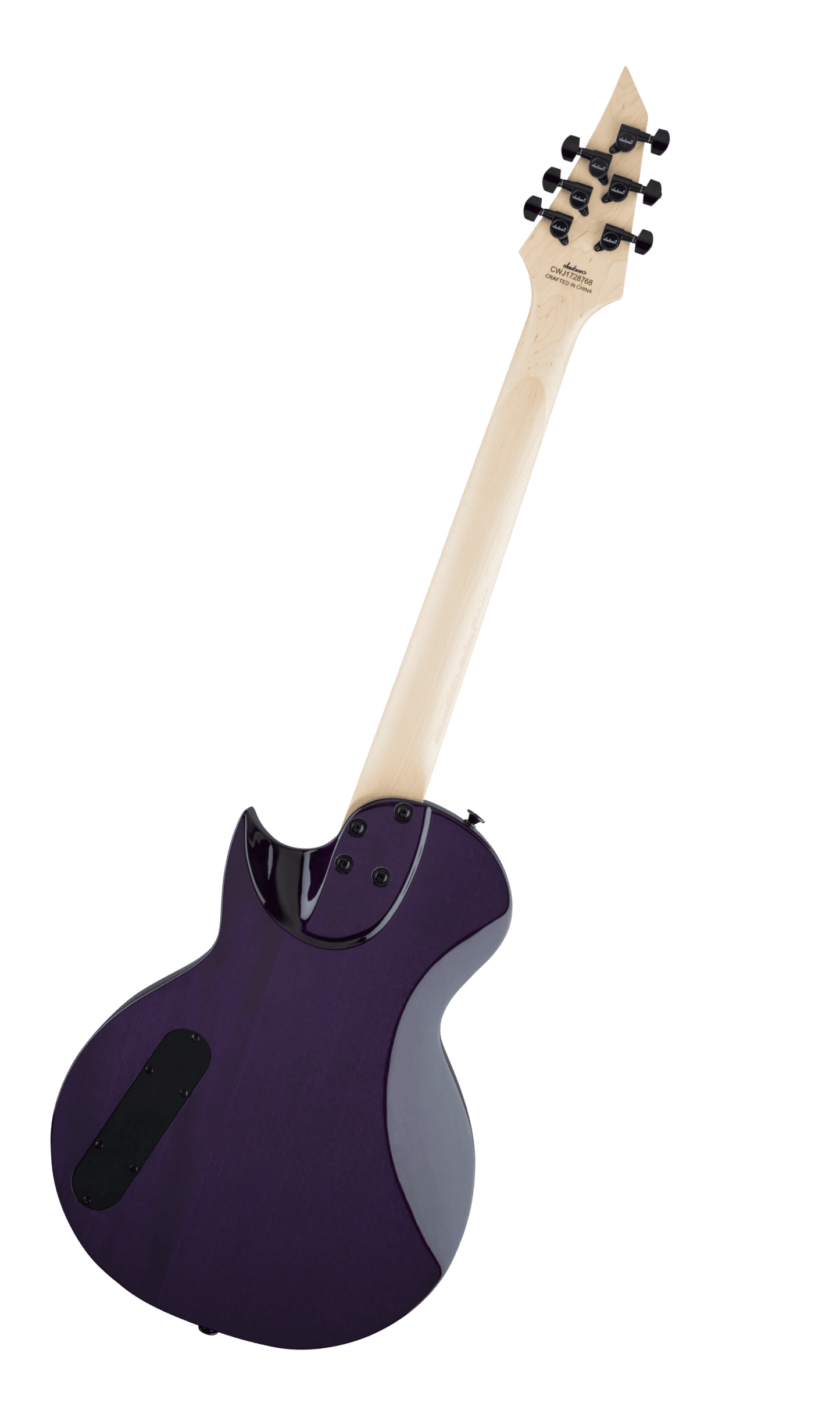 Jackson Series Monarkh SC JS22Q, Transparent Purple Burst
