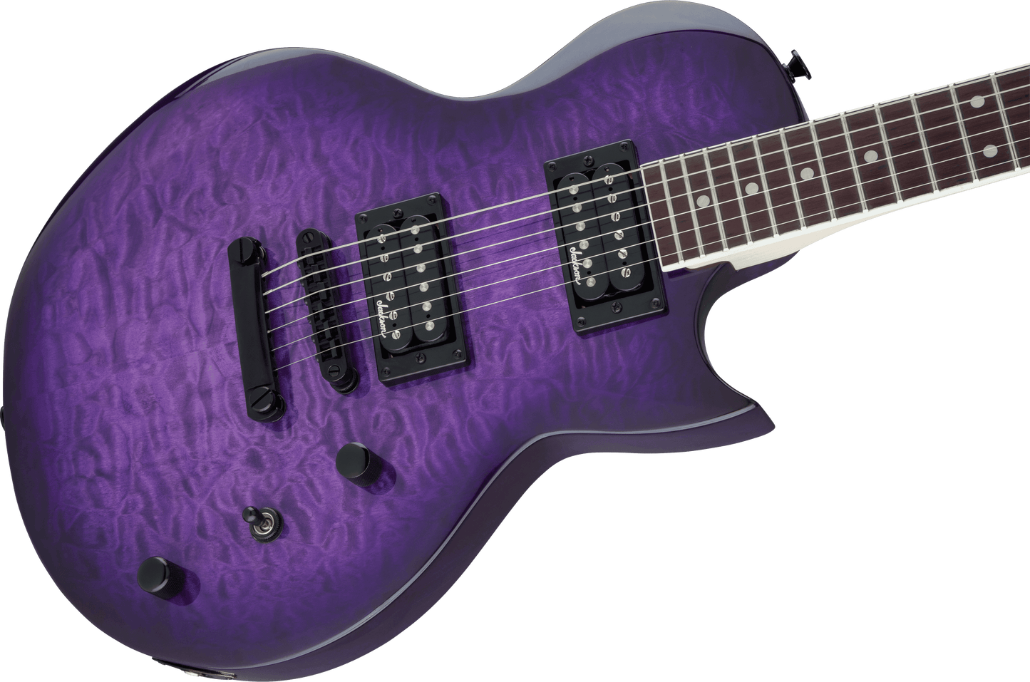Jackson Series Monarkh SC JS22Q, Transparent Purple Burst
