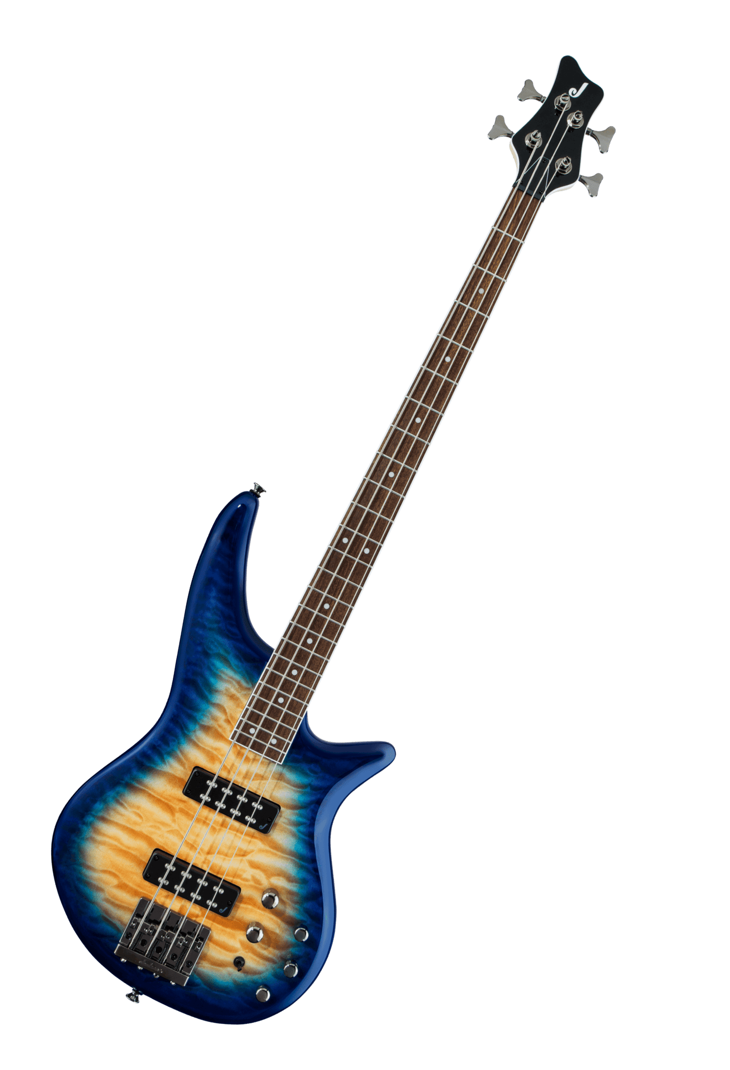 Jackson Series Spectra Bass JS3Q, Amber Blue Burst