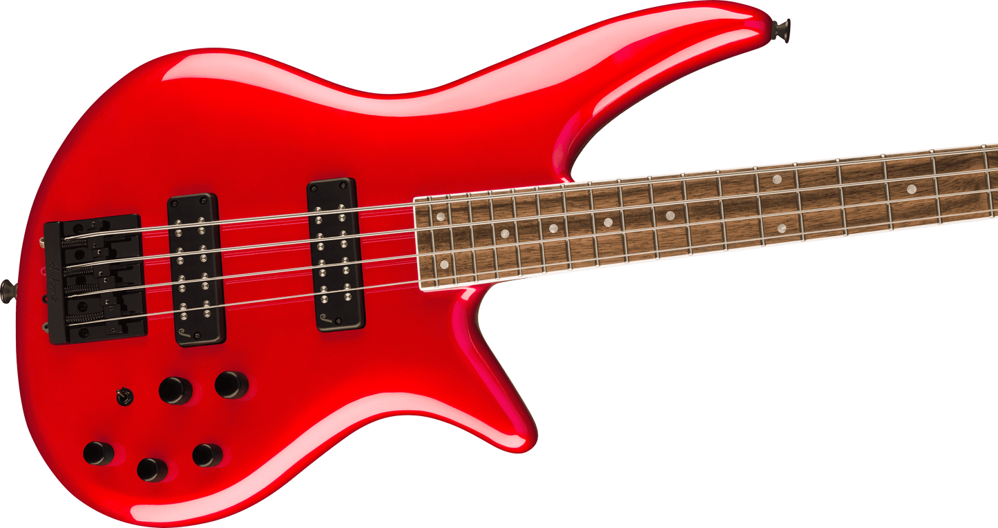 Jackson X Series Spectra Bass SBX IV, Candy Apple Red