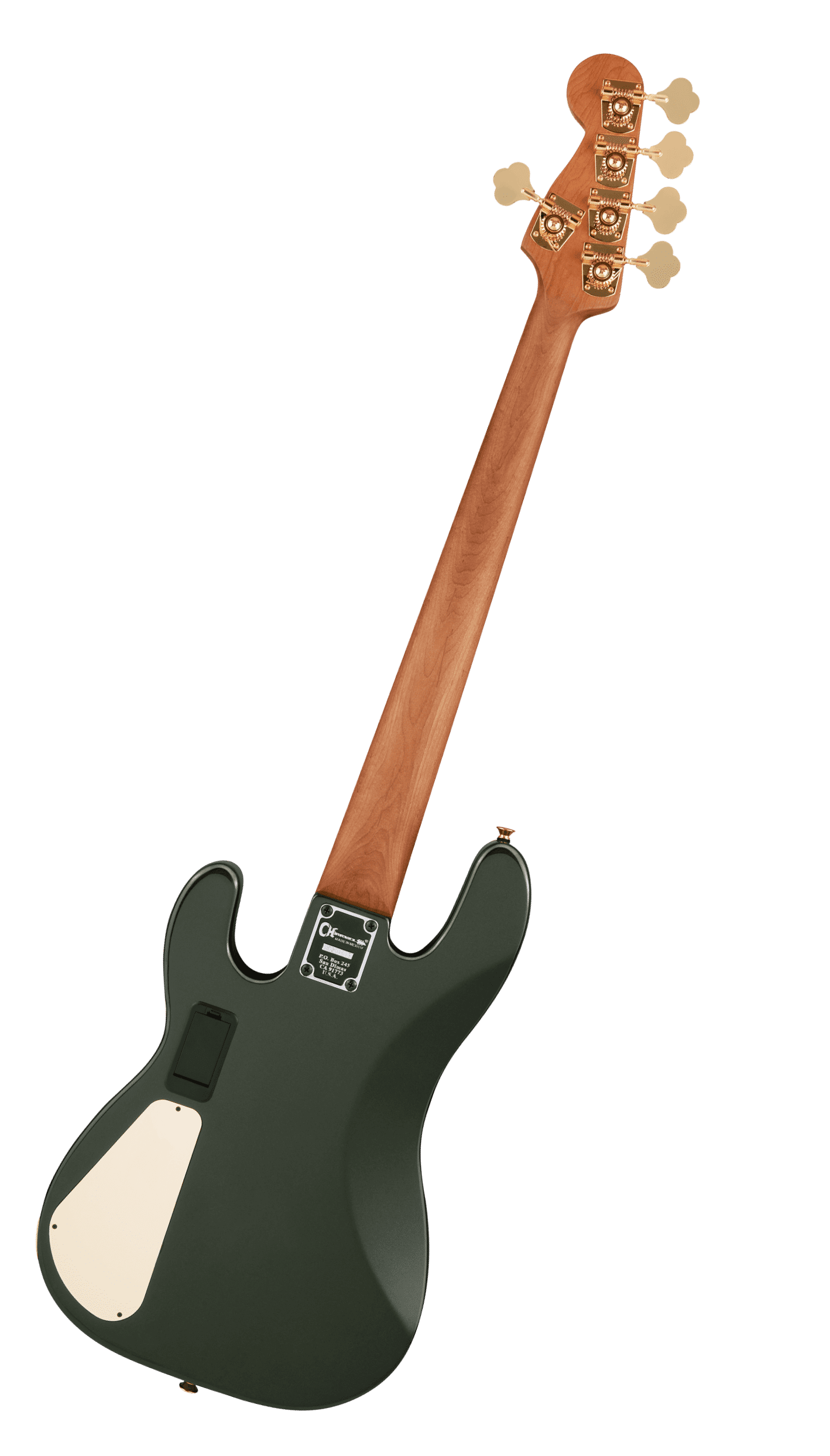 Charvel Pro-Mod San Dimas Bass JJ V, Lambo Green Metallic