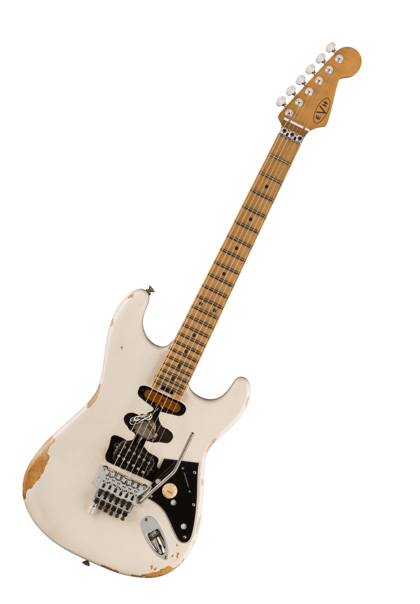 EVH Frankenstein Relic Series, White