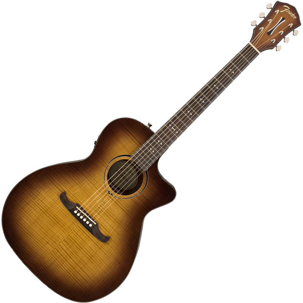 Fender FA-345CE AUDITORIUM 3-Tone Tea Burst