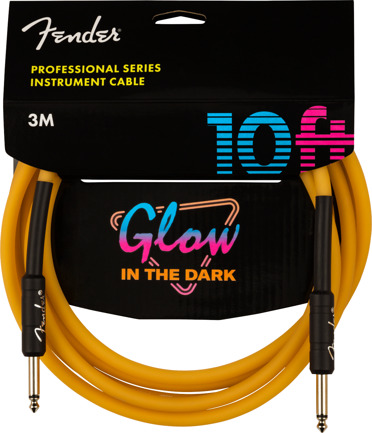 FENDER PROFESSIONAL SERIES GLOW IN THE DARK CABLES