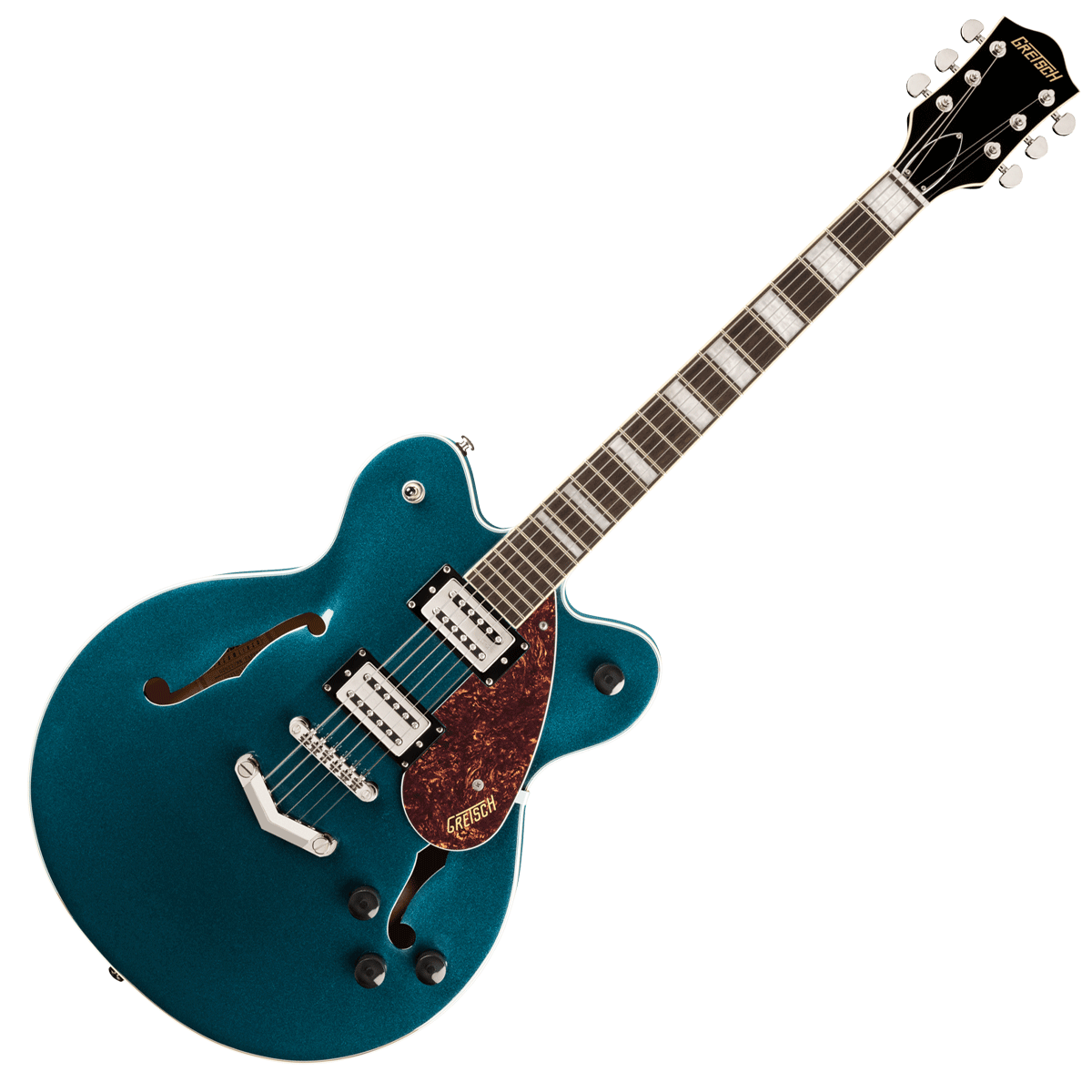 GRETSCH G2622 STREAMLINER CENTER BLOCK DOUBLE-CUT WITH V-STOPTAIL Midnight Sapphir