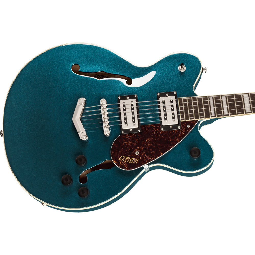 GRETSCH G2622 STREAMLINER CENTER BLOCK DOUBLE-CUT WITH V-STOPTAIL Midnight Sapphir