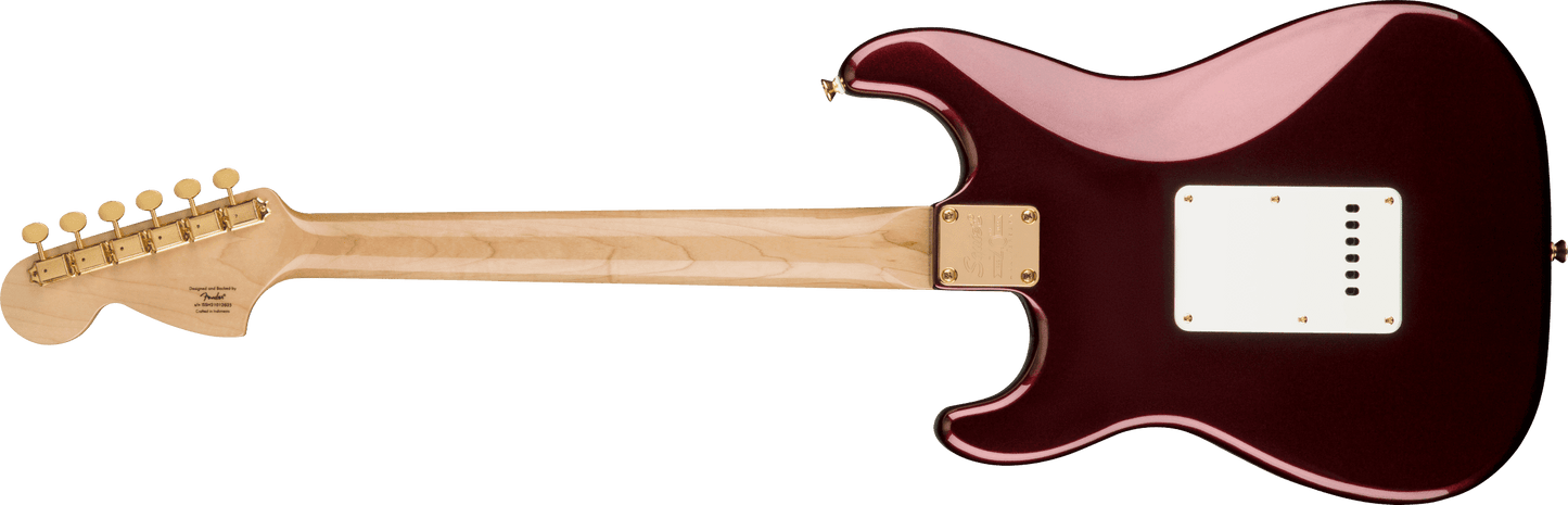 Squier 40th Anniversary Stratocaster, Ruby Red Metallic