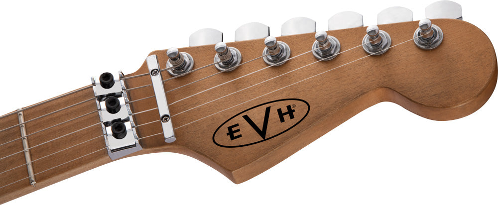 EVH STRIPED SERIES FRANKENSTEIN FRANKIE Red with Black Stripes Relic