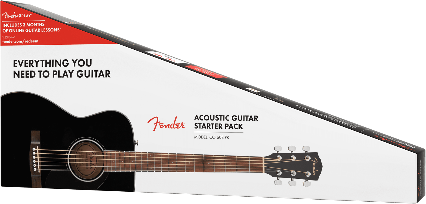 Fender CC-60S Pack V2, Black