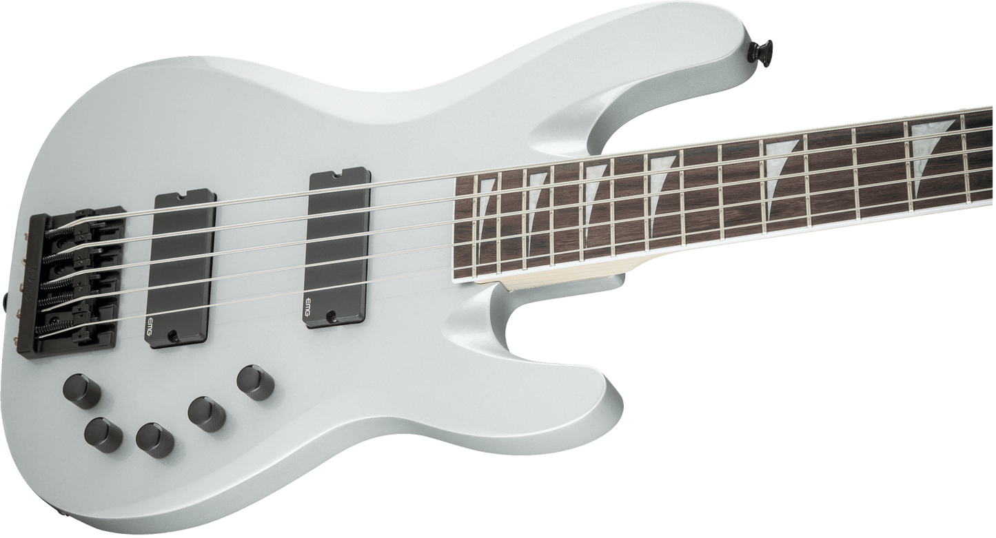 Jackson X Series Signature David Ellefson Concert Bass CBX V, Quicksilver