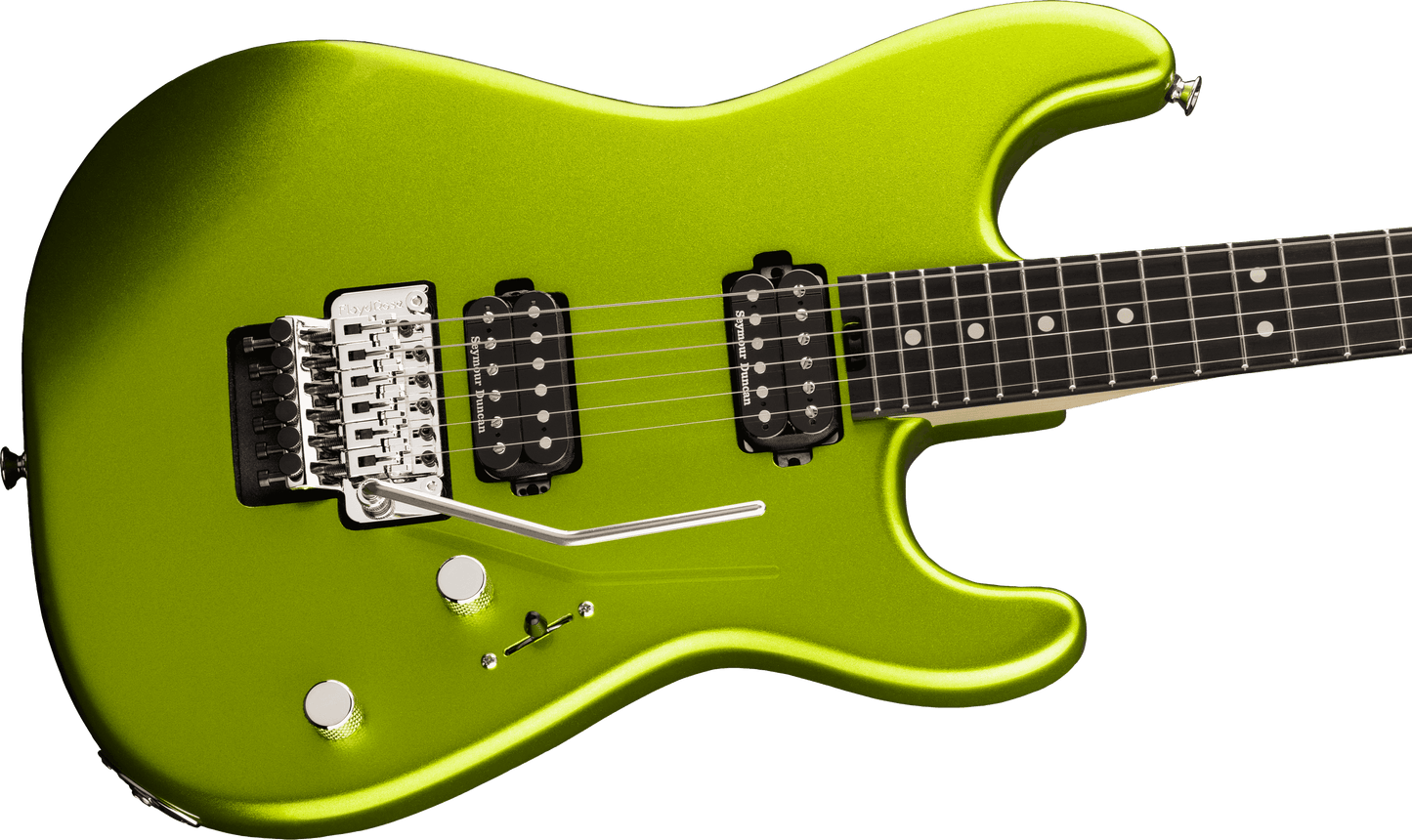 Charvel Pro-Mod San Dimas Style 1 HH FR E, Lime Green Metallic