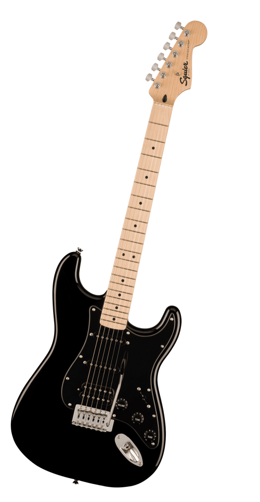 Squier Sonic Stratocaster HSS, Black