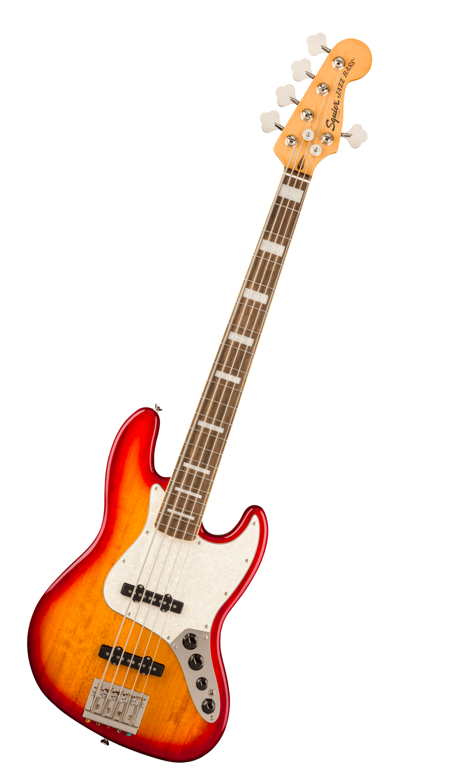 Squier Classic Vibe Active '70s Jazz Bass V, Sienna Sunburst