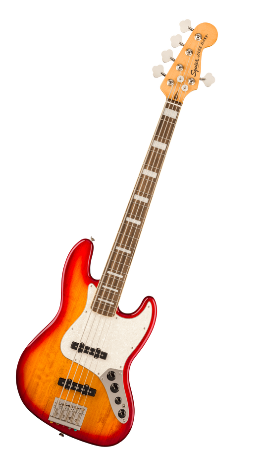 Squier Classic Vibe Active '70s Jazz Bass V, Sienna Sunburst