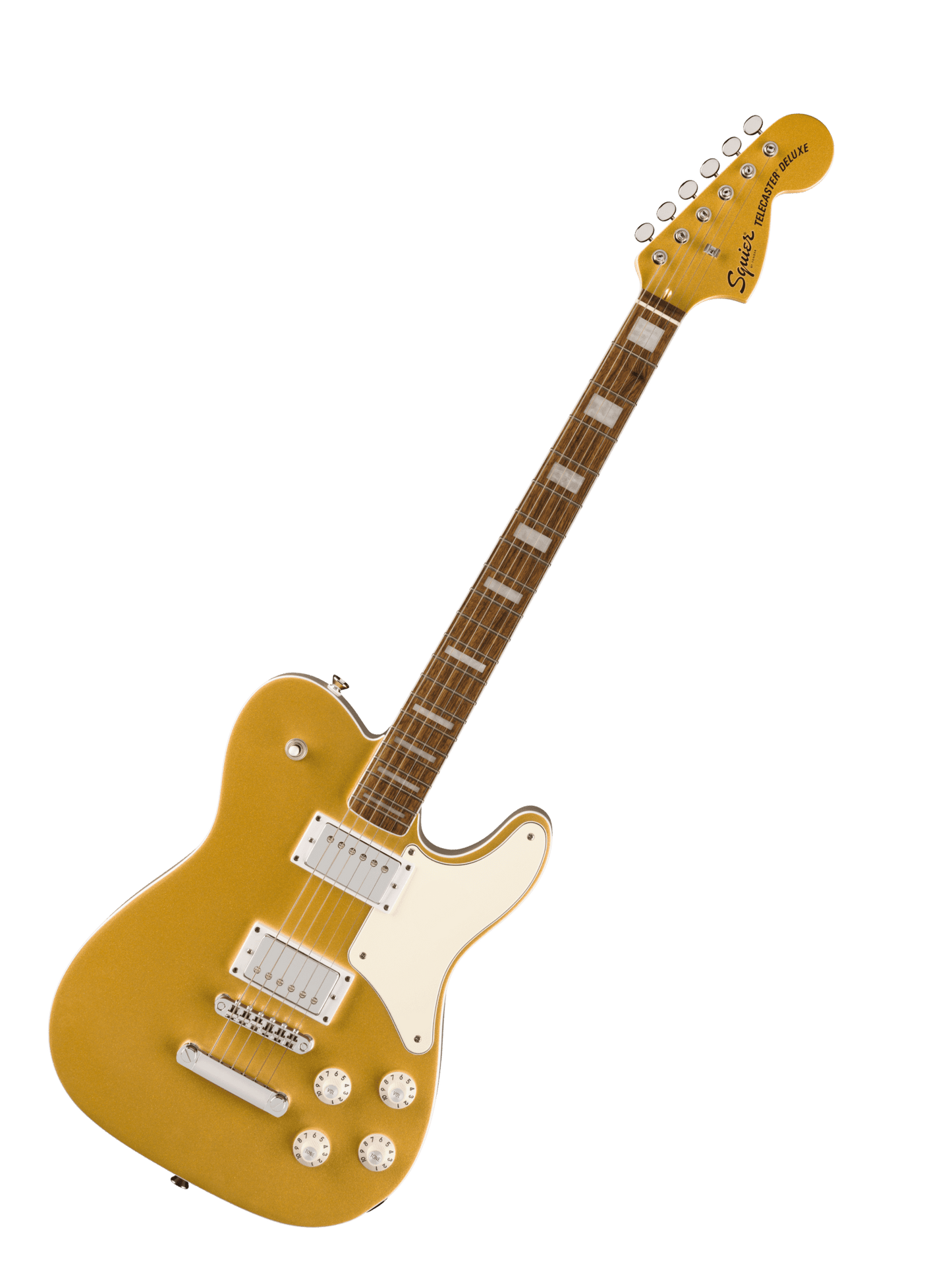 Squier LTD Paranormal Troublemaker Telecaster Deluxe, Aztec Gold