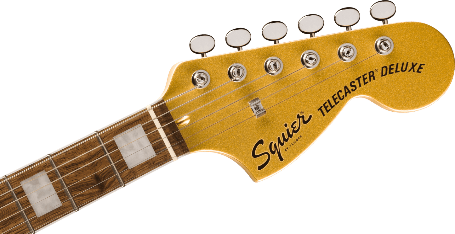 Squier LTD Paranormal Troublemaker Telecaster Deluxe, Aztec Gold