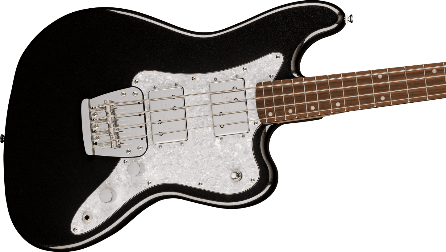 Squier Paranormal Rascal Bass HH, Metallic Black