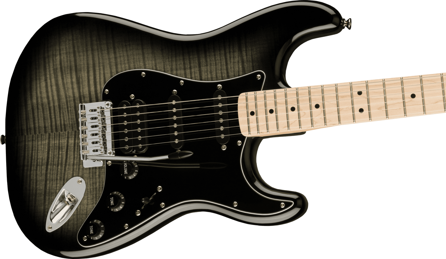 Squier Affinity Stratocaster FMT HSS, Black Burst