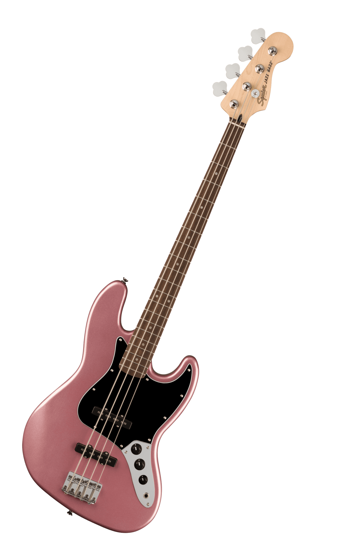 Squier Affinity Jazz Bass, Burgundy Mist