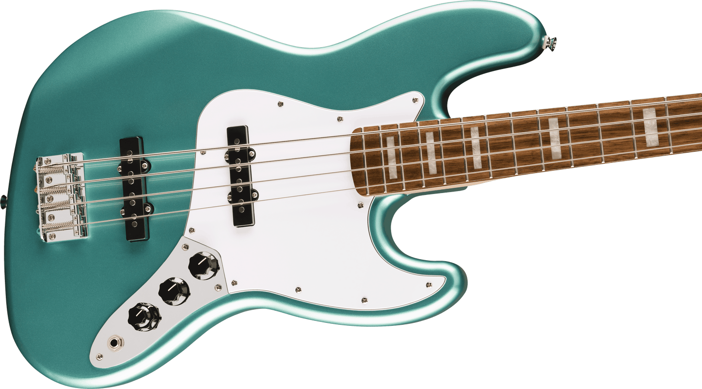 Squier Affinity Active Jazz Bass, Mystic Sea Foam Green