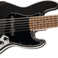 Squier Affinity Series Jazz Bass VI, Black Metallic