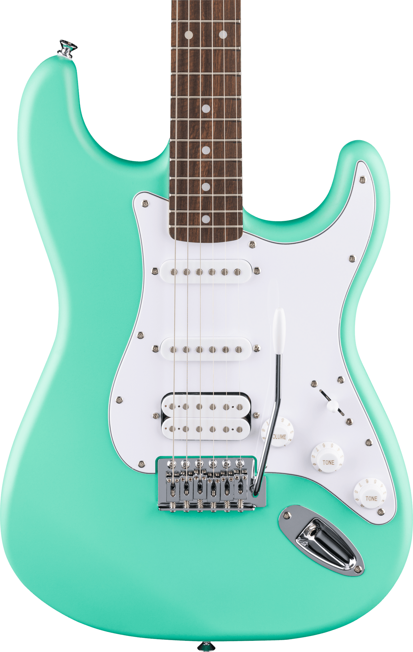 Squier Debut Collection Stratocaster HSS, Sea Foam Green