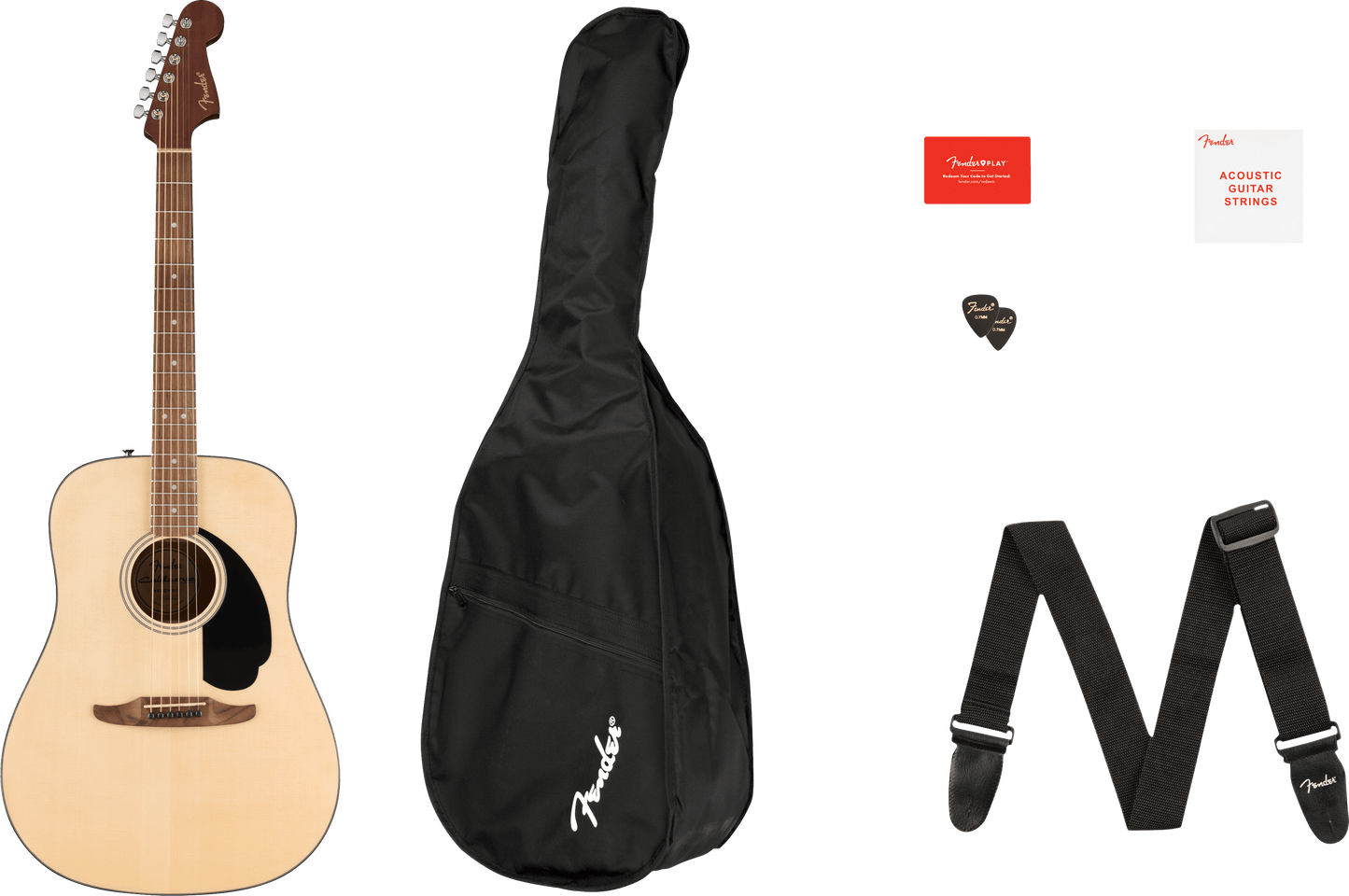 Fender California Standard Redondo Pack, Natural