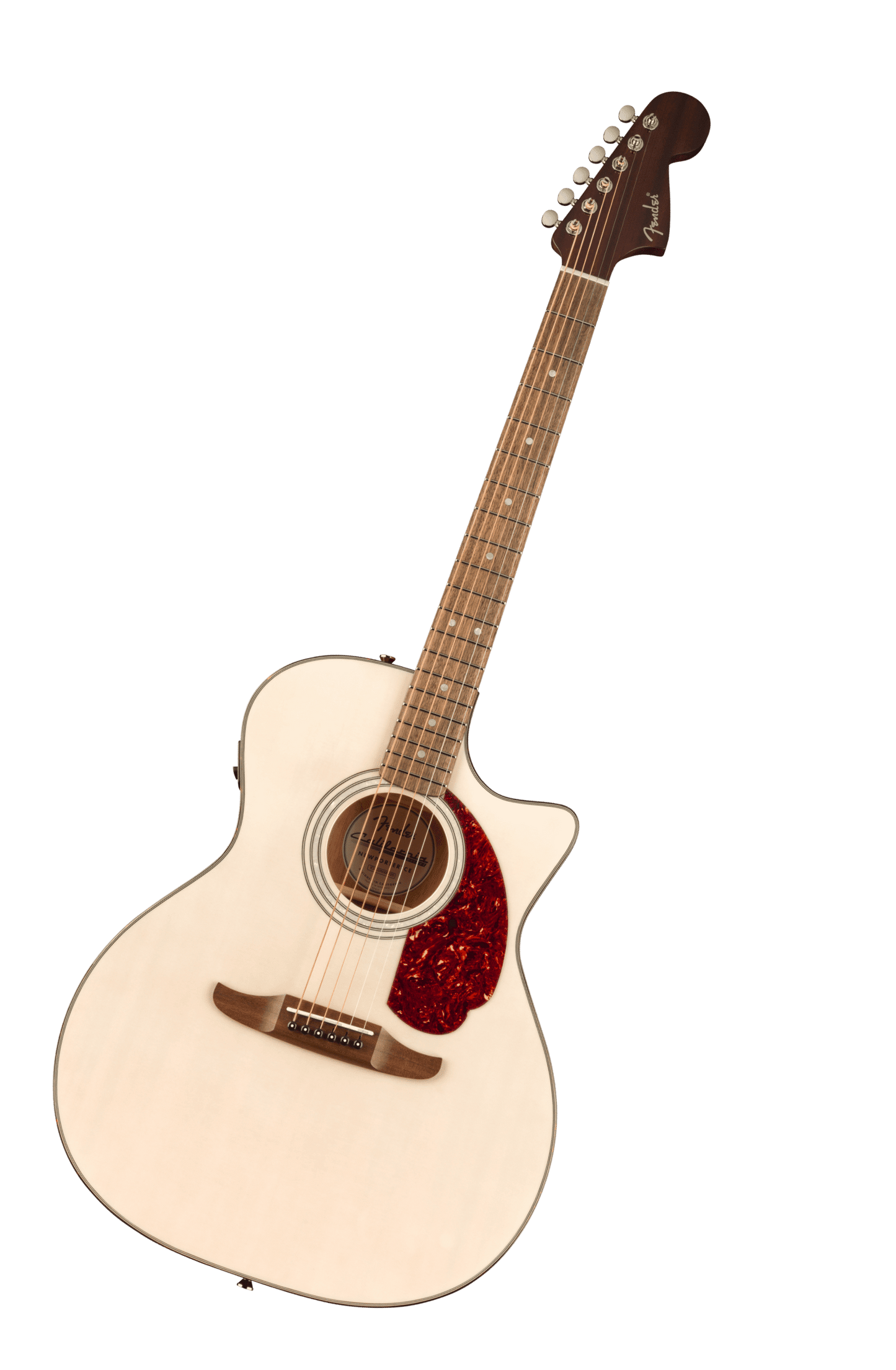 Fender California Deluxe Newporter CE, White Blonde