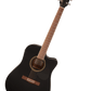 Gretsch Prelude D100CE Dreadnought Cutaway Acoustic/Electric, Black