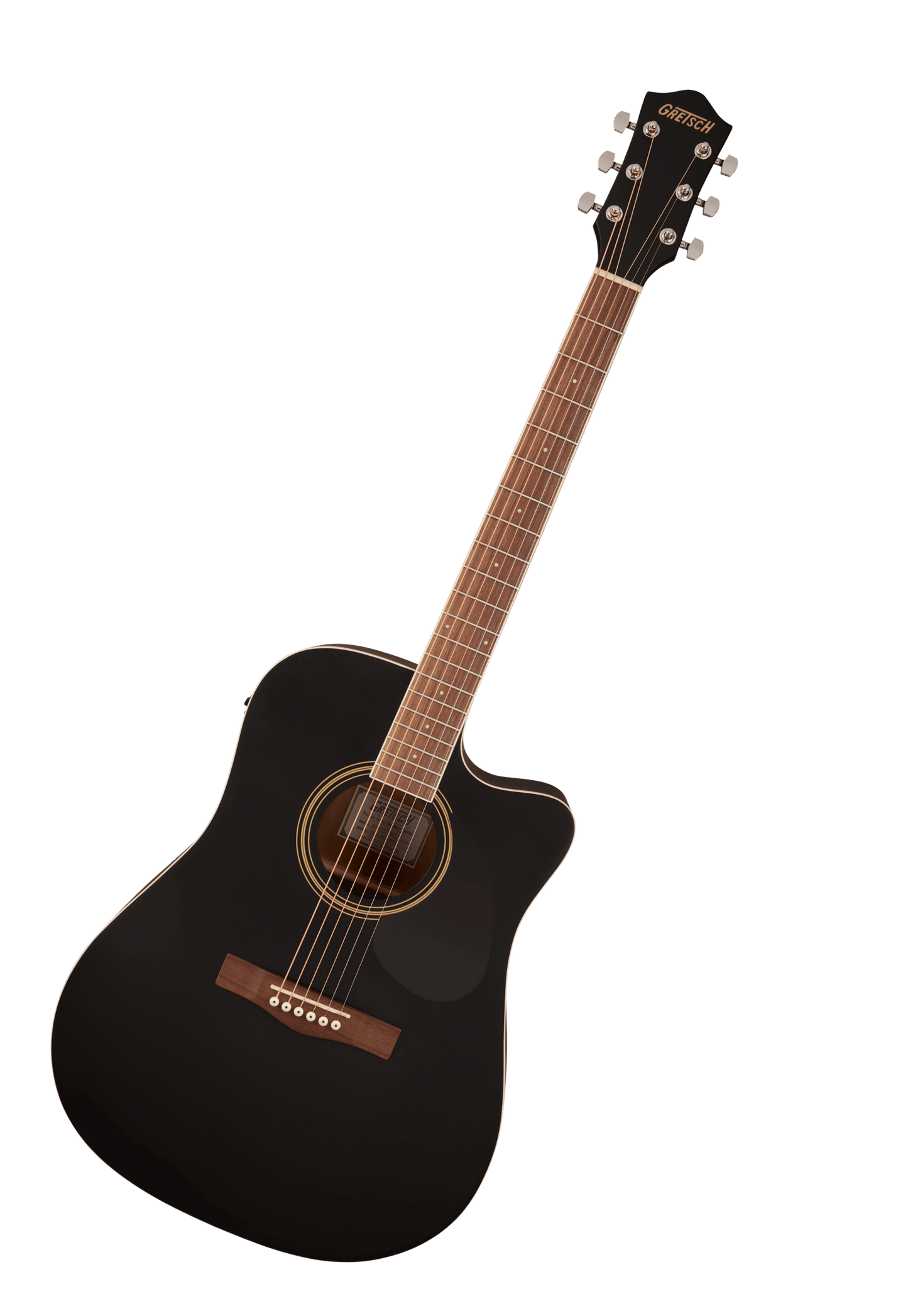 Gretsch Prelude D100CE Dreadnought Cutaway Acoustic/Electric, Black