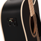 Gretsch Prelude D100CE Dreadnought Cutaway Acoustic/Electric, Black