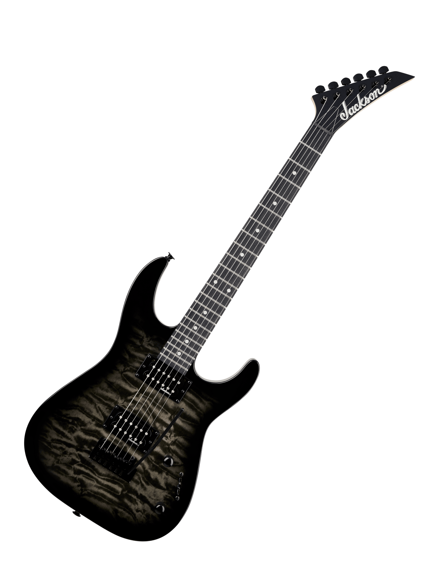 Jackson JS Series Dinky JS11Q, Transparent Black