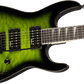 Jackson JS Series Dinky JS20 DKQ 2PT, Transparent Green Burst