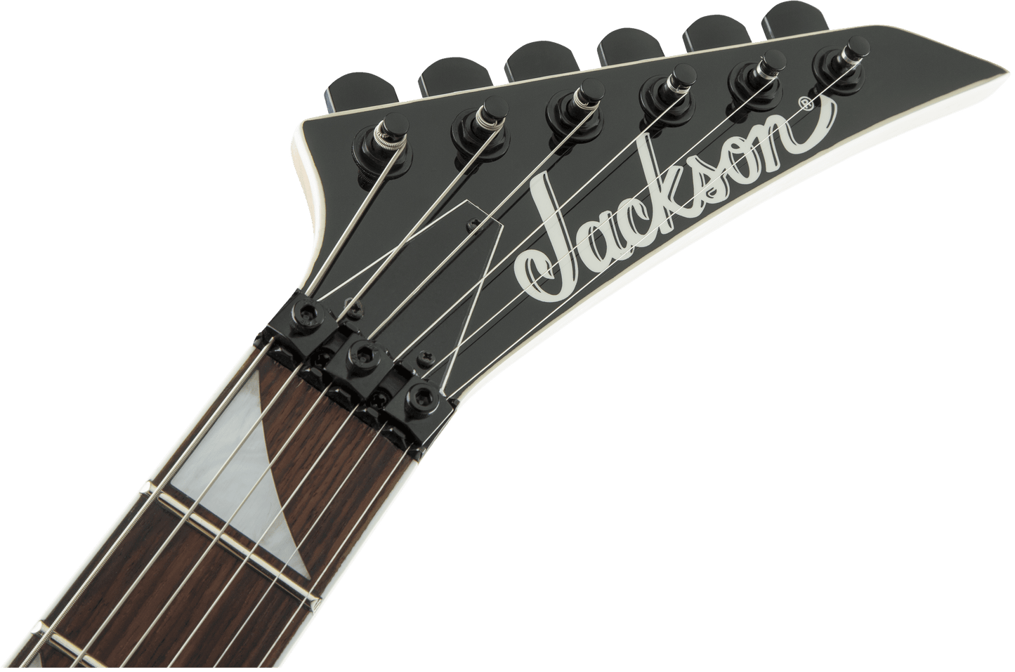 Jackson JS Series King V JS32, White with Black Bevels