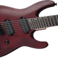 Jackson X Series Dinky Arch Top DKAF7 MS, Multi-Scale, Stained Mahogany