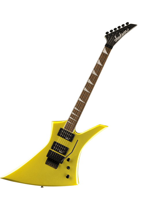 Jackson X Series Kelly KEX, Lime Green Metallic