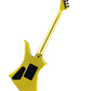 Jackson X Series Kelly KEX, Lime Green Metallic
