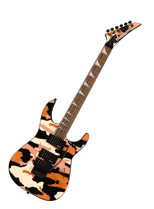 Jackson X Series Soloist SLX DX Camo, Butterscotch Camo