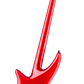 Jackson X Series Spectra Bass SBX IV, Candy Apple Red